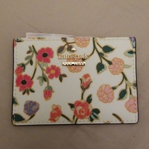 Kate Spade Floral Card Case